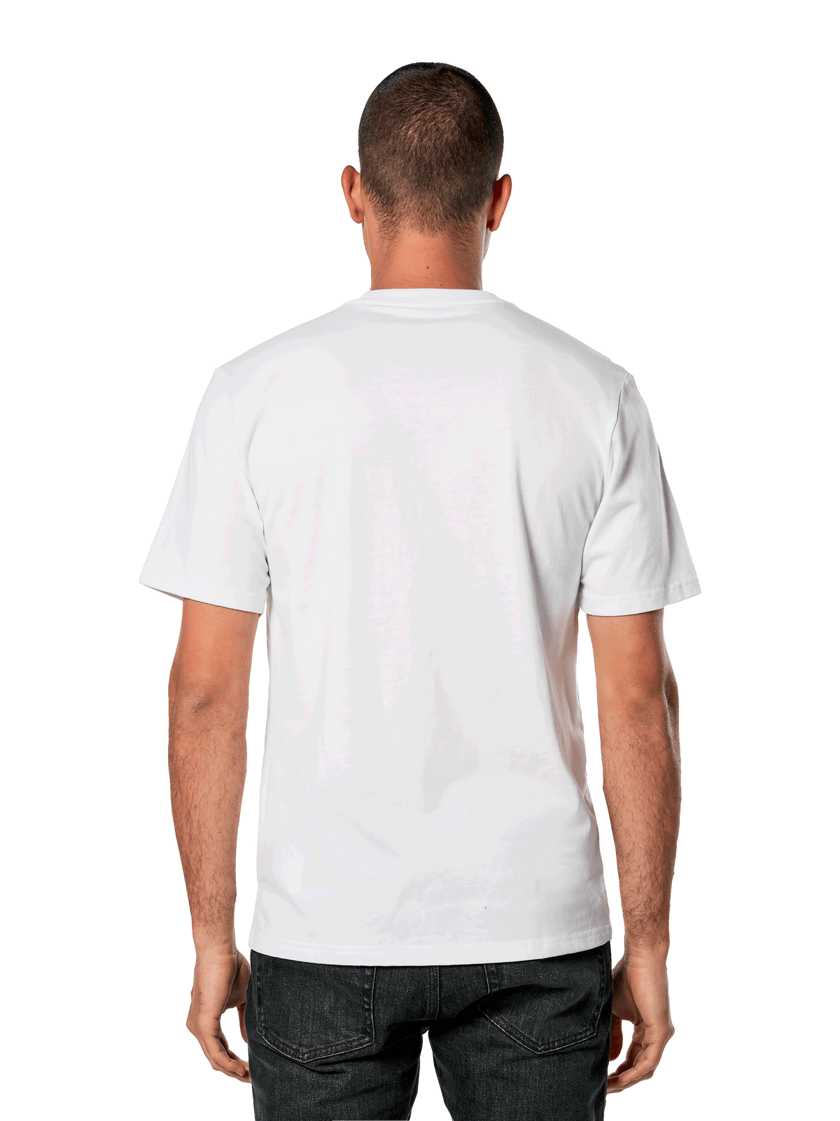 Alpinestars Galun CSF Tee, kortärmad t-shirt, vit, enfärgad baksida, vardaglig sportklädsel, streetwear