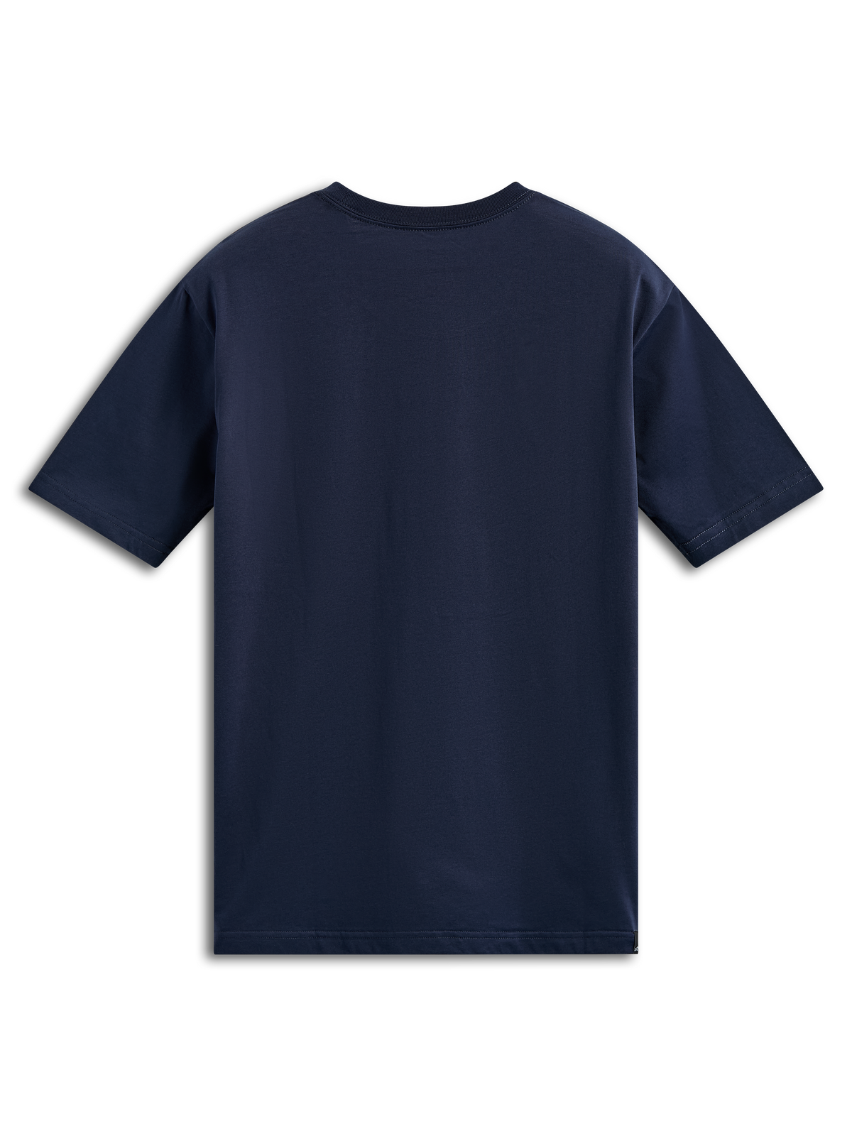 Alpinestars Trifecta CSF Tee, kortärmad t-shirt, mörkblå, baksida, vardaglig motorsport-inspirerad design