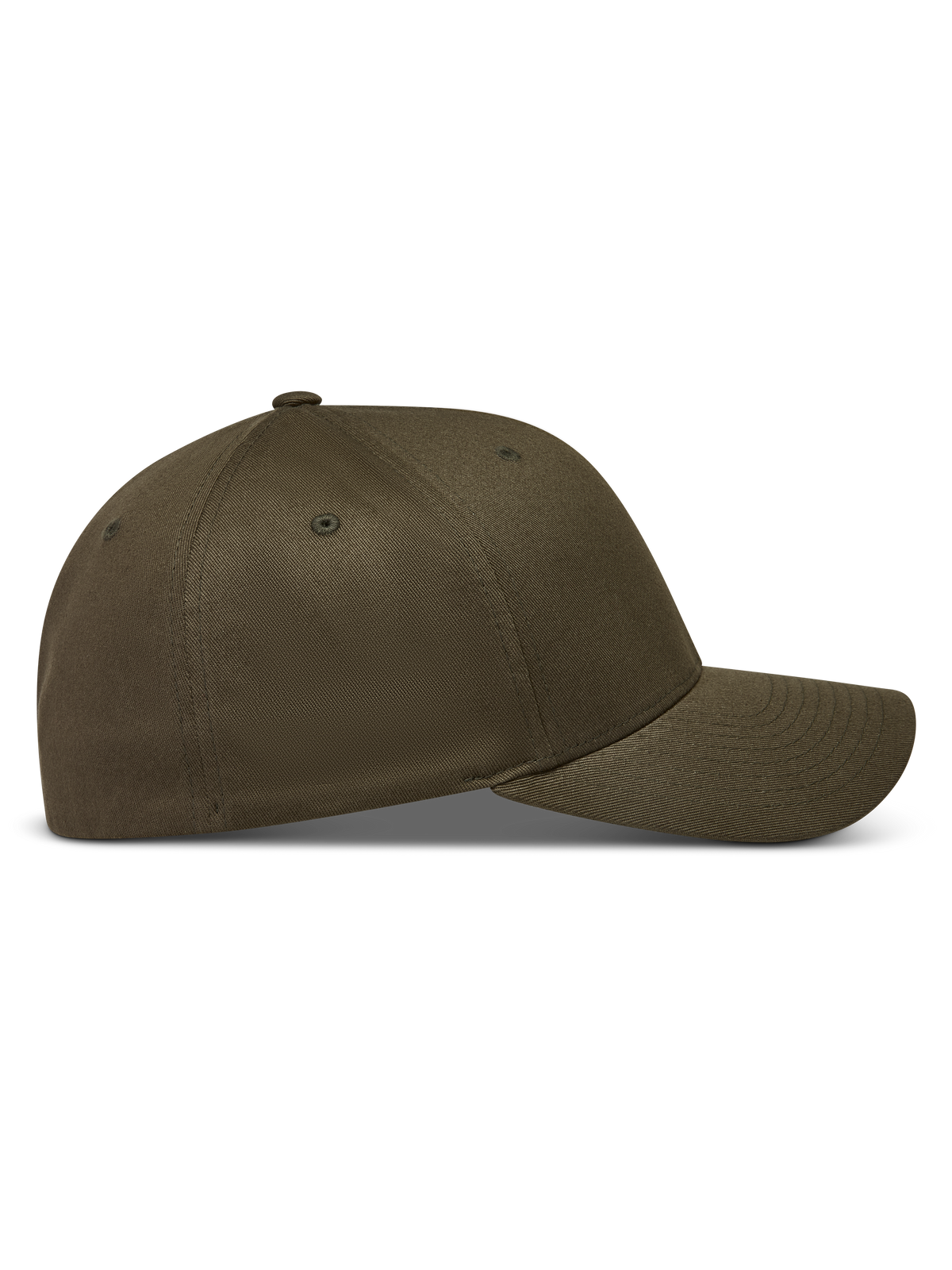 Alpinestars Pivot hatt, militärgrön sportkeps i sidoprofil med böjd skärm och strukturerad twillkrona