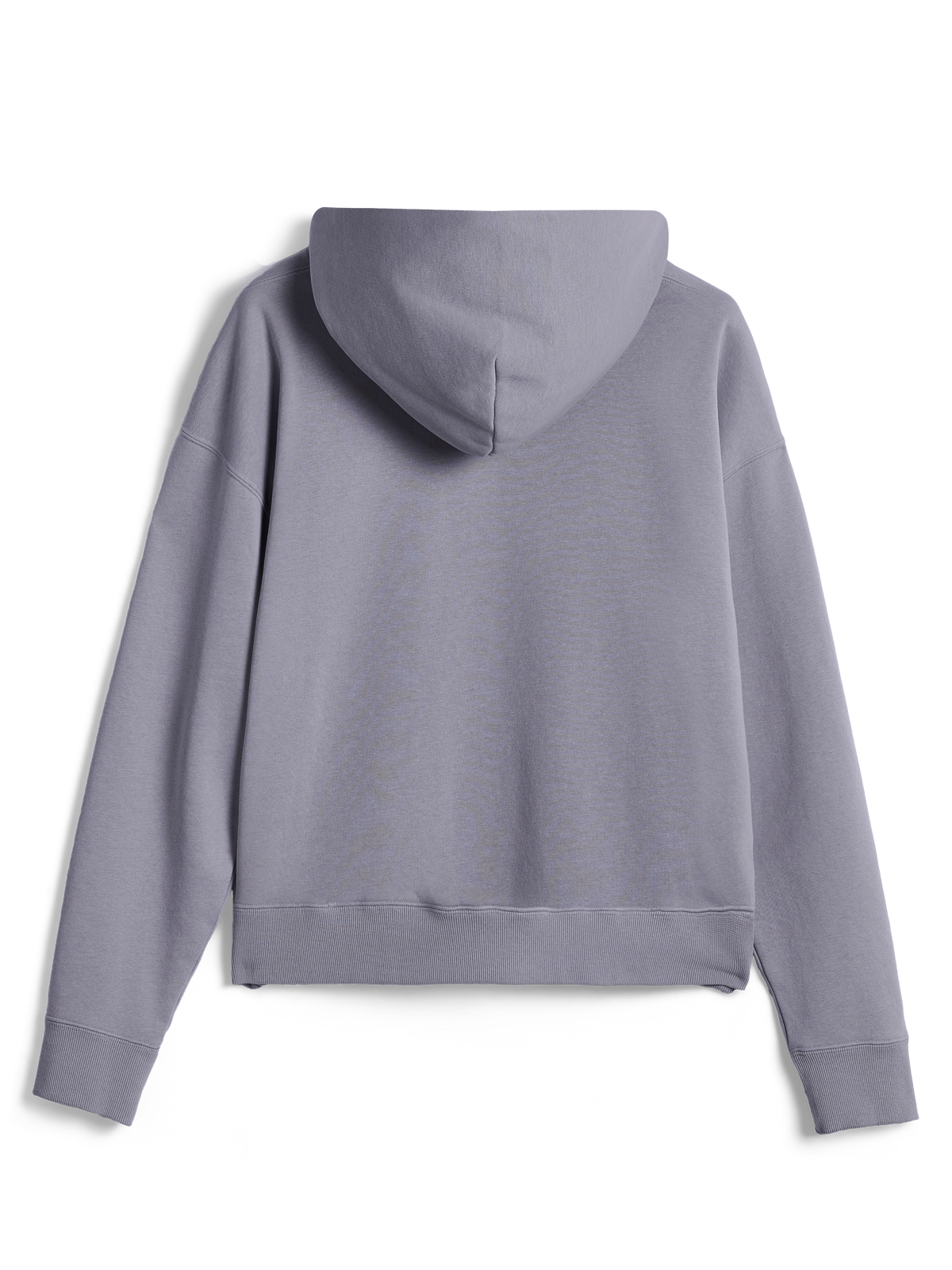 Alpinestars Essentials Ageless Hoodie, casual streetwear, silver, baksida av långärmad huvtröja, med ribbade muddar och fåll, ren minimalistisk design med plaggstenstvättad finish