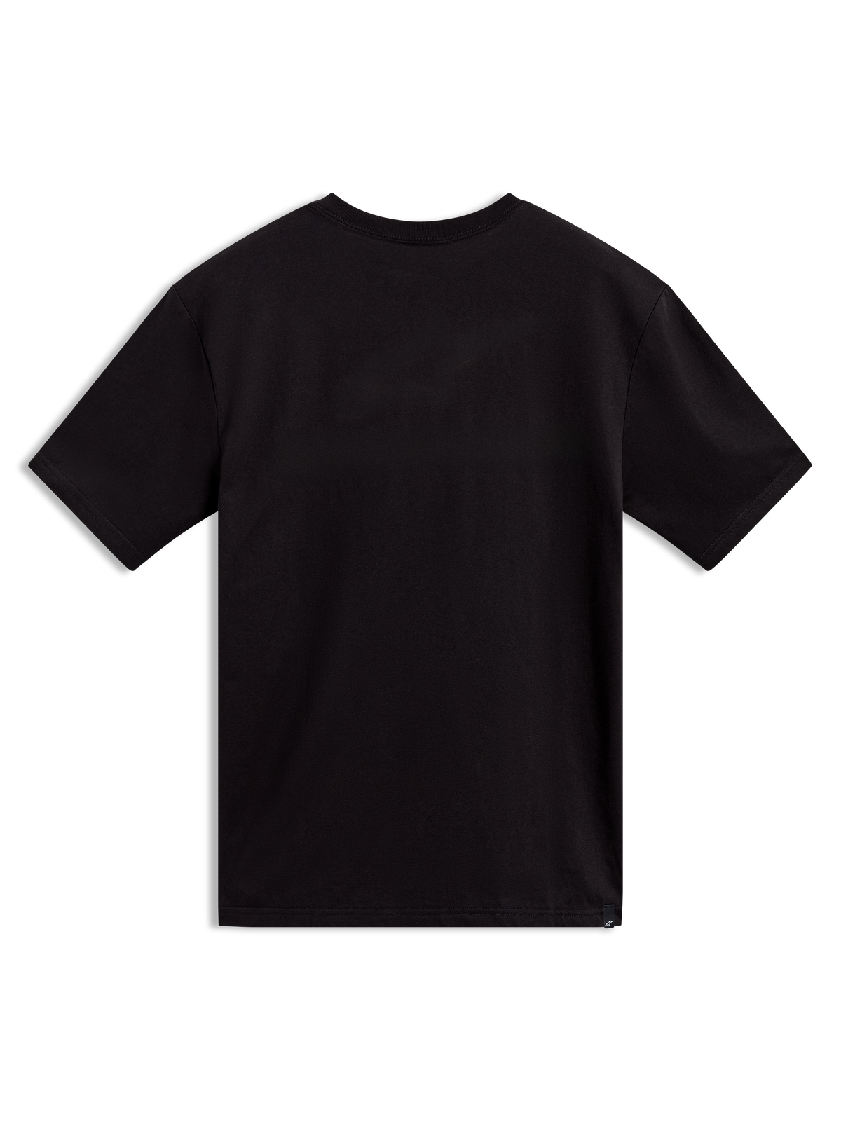 Alpinestars Elliptogrit CSF Tee, black short sleeve sportswear t-shirt, back view, premium cotton-poly blend.