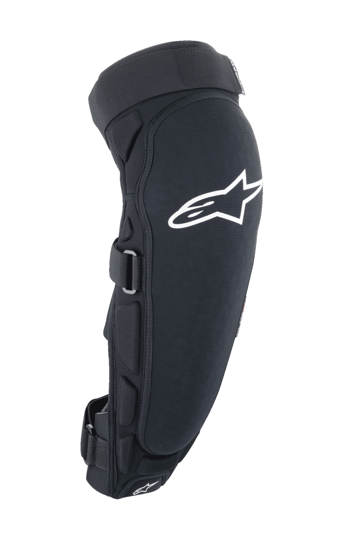 Alpinestars A-Impact Plasma Pro knä- och benskydd, svarta och vita skydd för mountainbike med Nucleon Plasma-teknologi