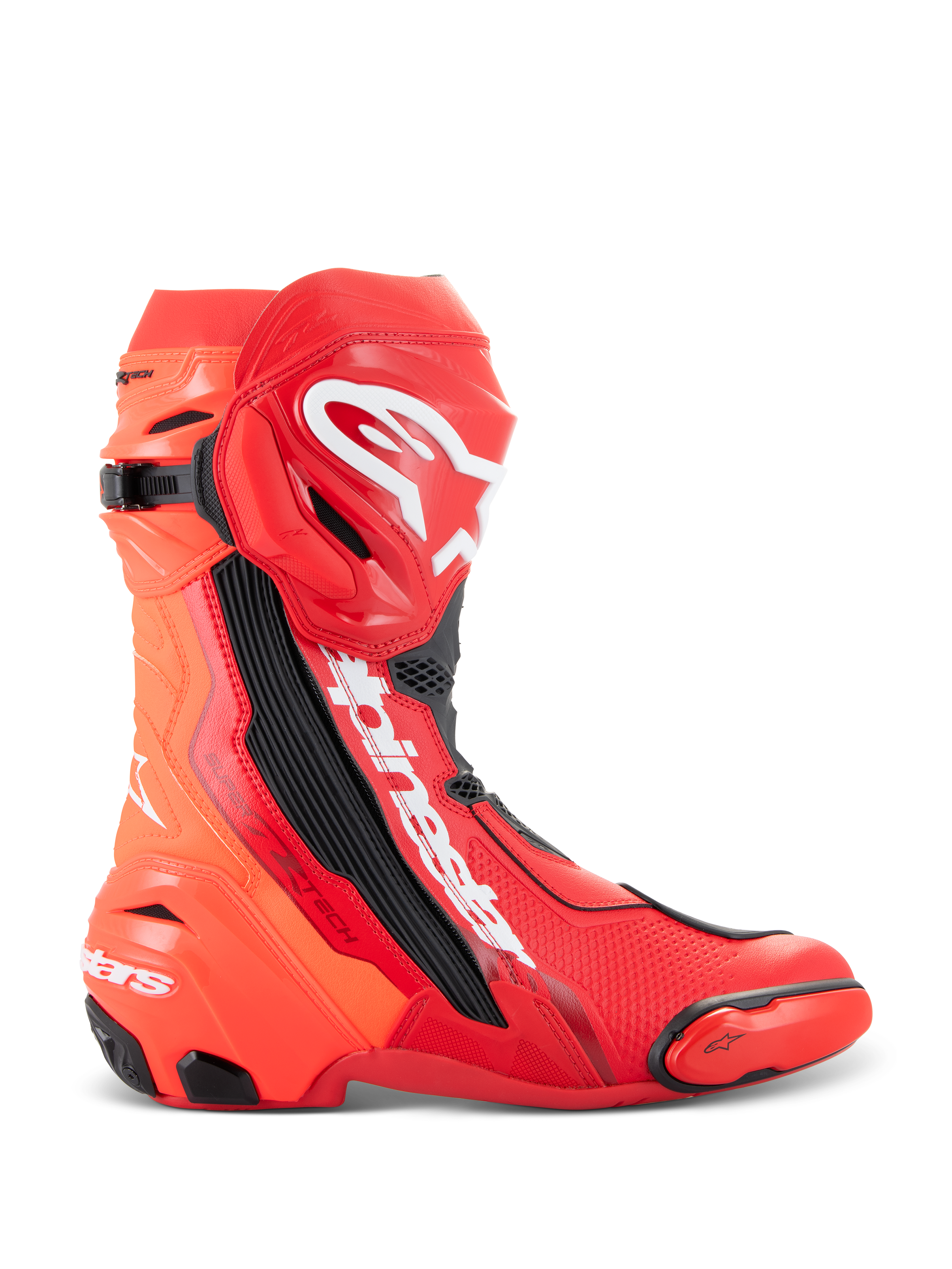 Supertech R - Black Motorcycle Boots | Alpinestars® Supertech R - Black Motorcycle Boots | Alpinestars®