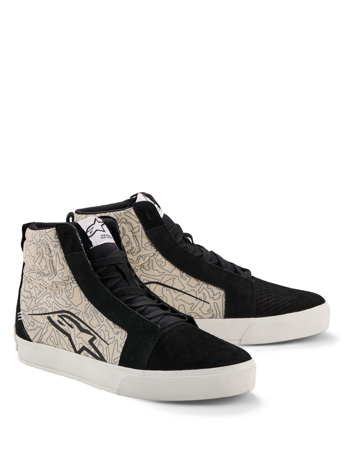 Ride-63 Canvas Motorcykelstövlar