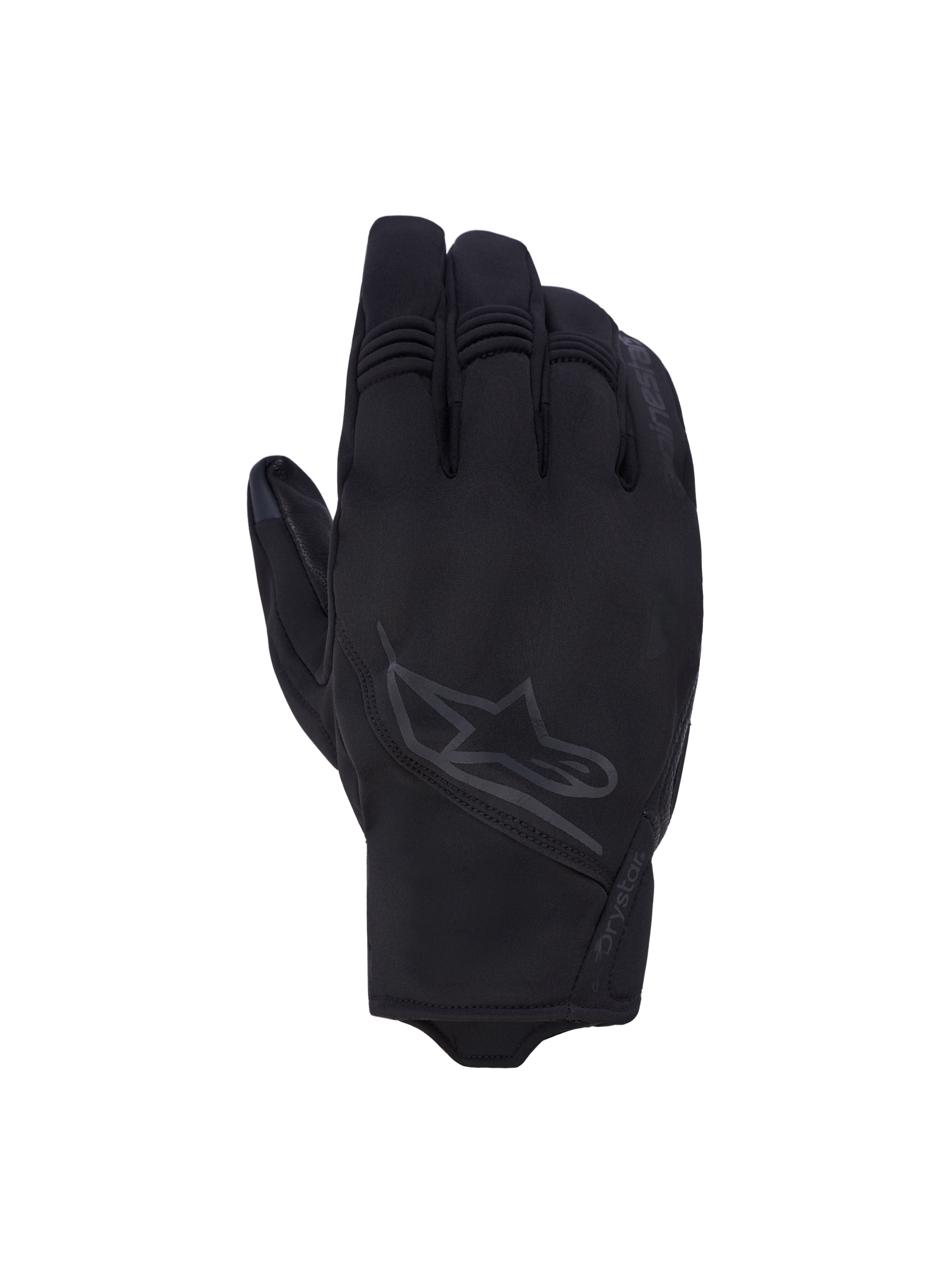 Faster V3 PLASMA Drystar® - Black Motorcycle Gloves | Alpinestars®