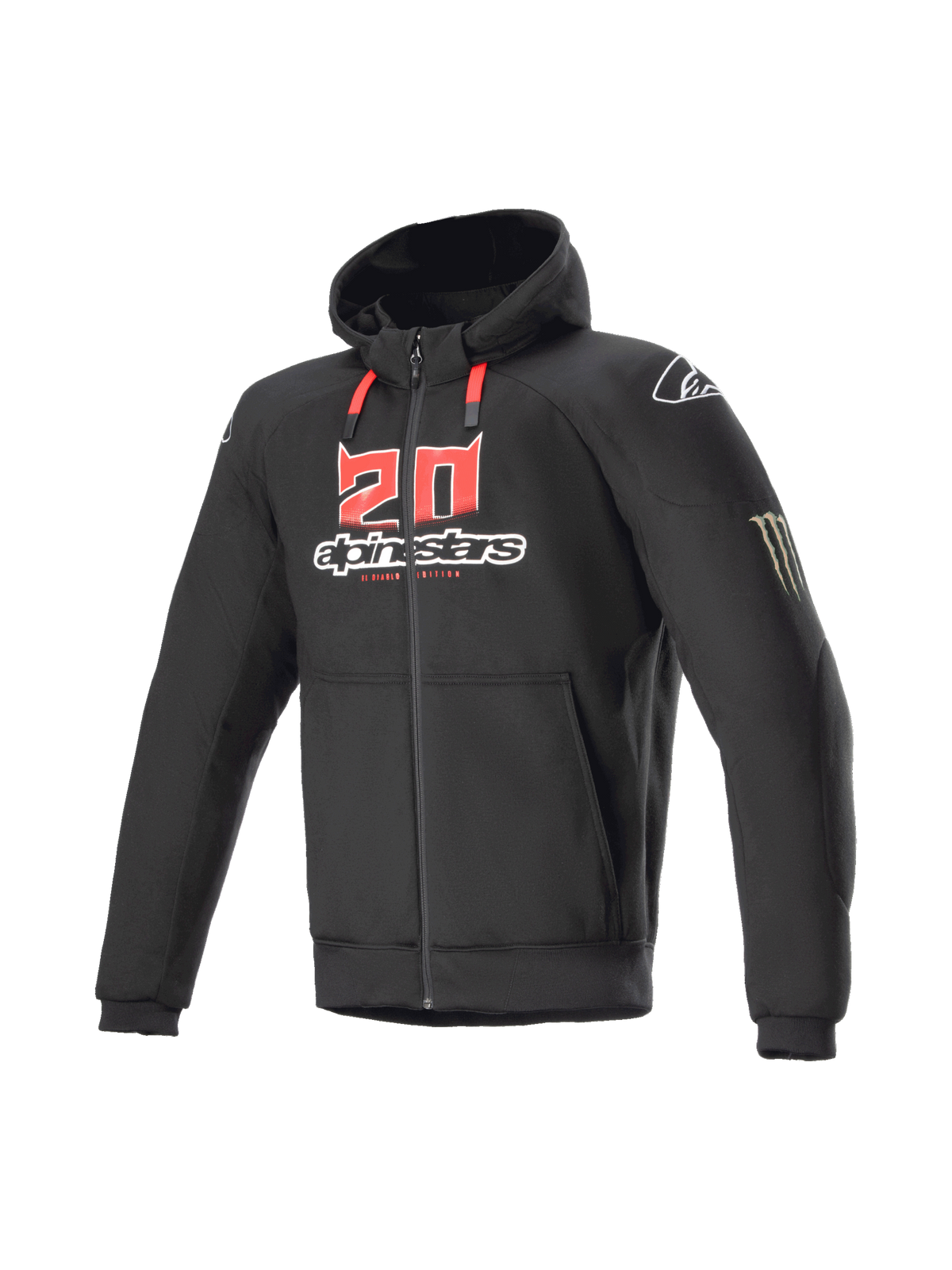 FQ20 Chrome Ignition Monster Jacka Med Huva