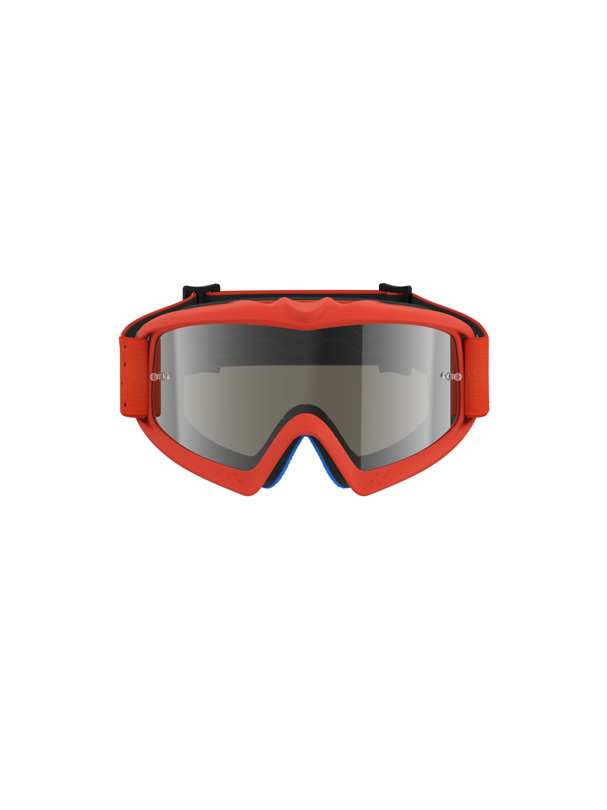 Alpinestars Vision Ungdom Vesta goggles, orange motocrossglasögon med imskyddad silverfärgad spegellins