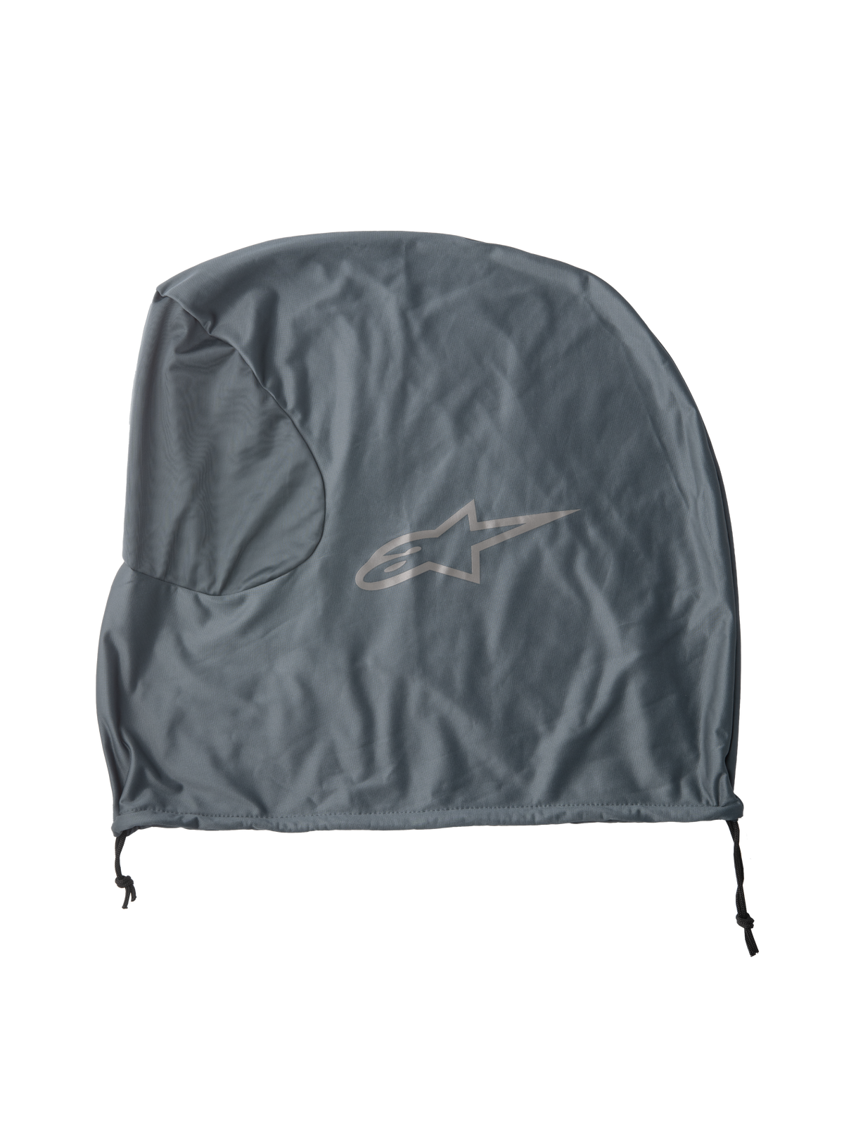 Alpinestars S-M7 Soft Bag, grått hjälmtillbehör, lätt förvaringsväska i textil, med Alpinestars stjärnlogotyp, dragskostängning, designad för att skydda motocrossutrustning