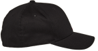 Alpinestars Corp Shift 2 Curved Brim, Baseball Cap, Black, side view profile, curved brim, structured crown with eyelets, casual motorsport-inspired headwear