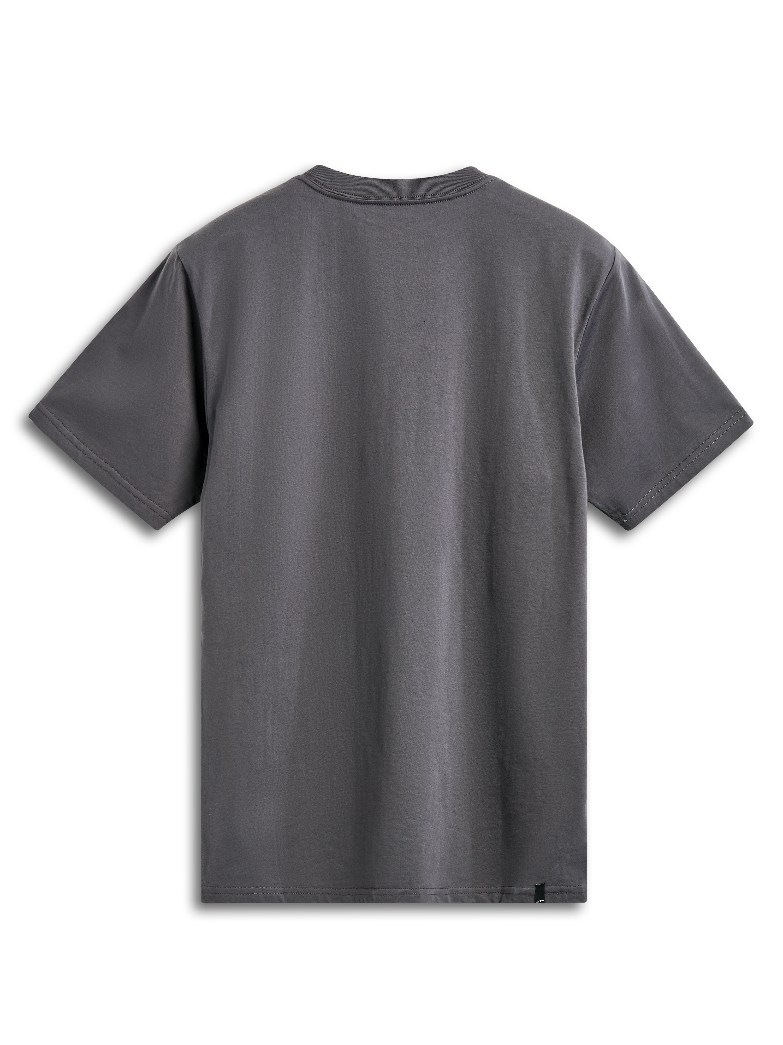 Alpinestars Prevail CSF t-shirt, mörkgrå kortärmad t-shirt, baksida som visar enfärgad design