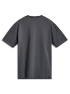 Alpinestars Ellipsoid CSF Tee, kortärmad t-shirt, koksgrå, baksida, enfärgad design med en liten svart logotypetikett i nederkanten, vardagliga sportkläder