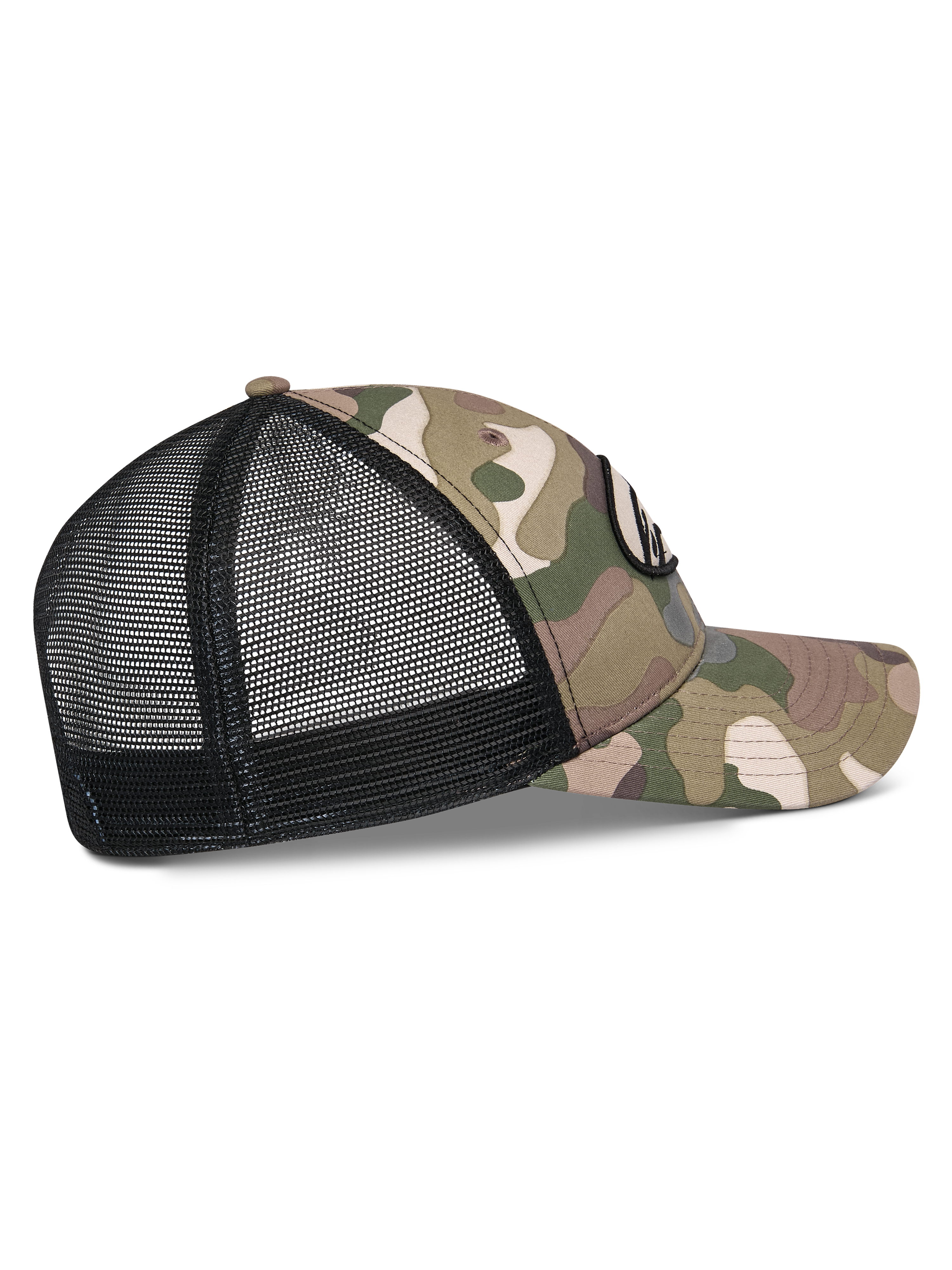Oblique Camo Trucker Hat