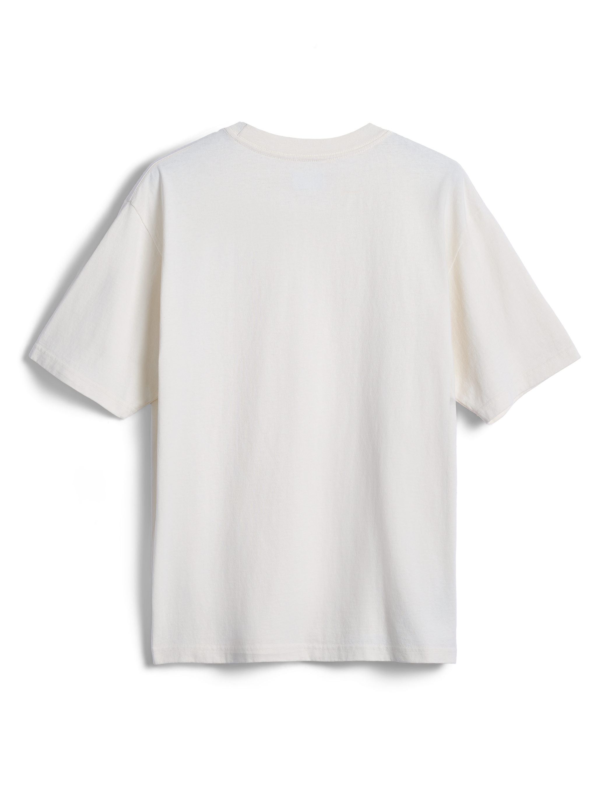 Alpinestars Essentials Ageless SS Tee, Short Sleeve T-Shirt, Off White, Plain Back View, Relaxed Fit, Casual Sportswear