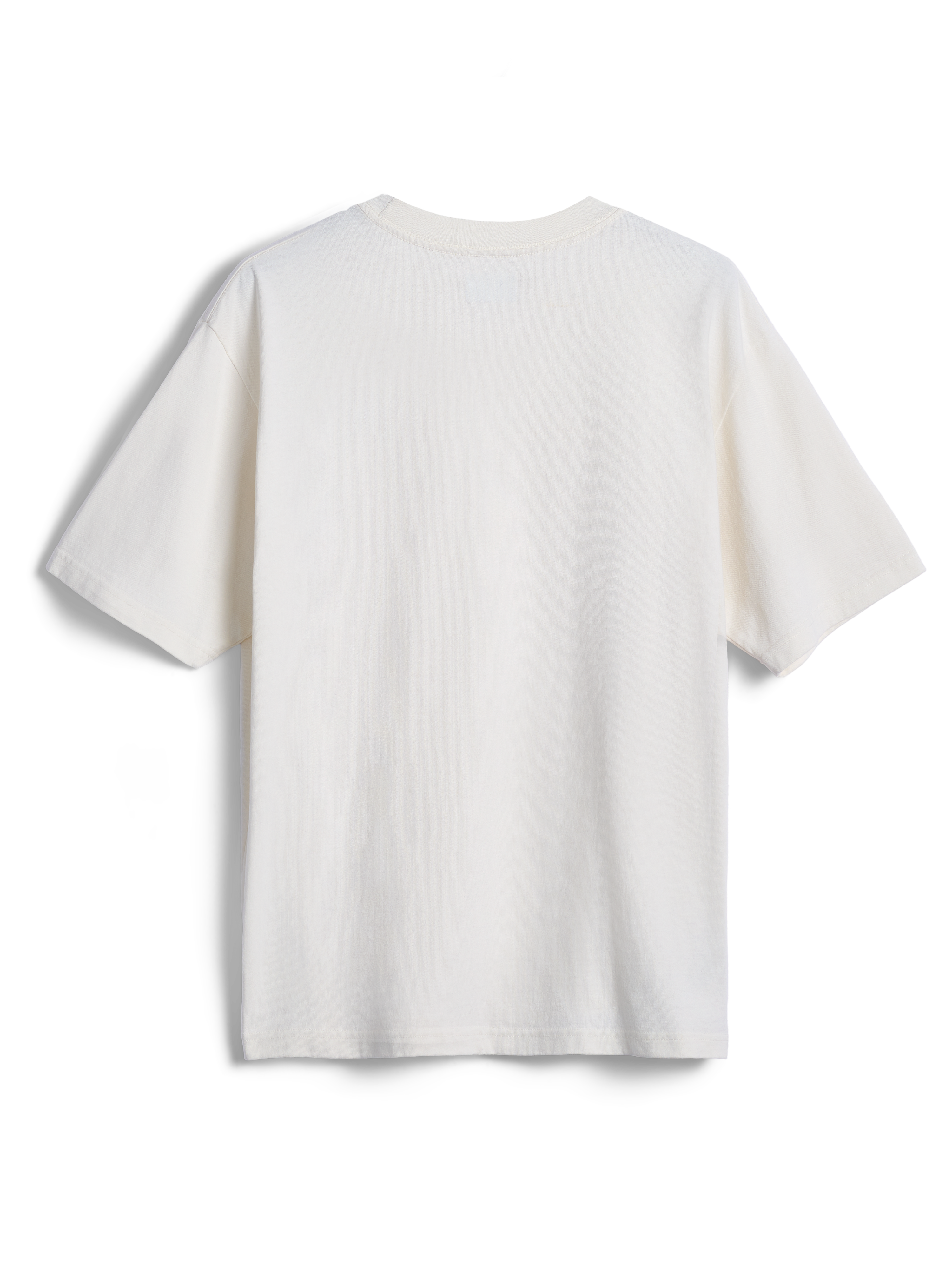 Alpinestars Essentials Ageless SS Tee, Short Sleeve T-Shirt, Off White, Plain Back View, Relaxed Fit, Casual Sportswear