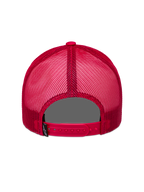 Alpinestars Ageless Snapback keps, röd, vy bakifrån med meshpaneler, justerbar snapback-stängning och logotypetikett.