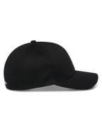 Alpinestars Corp Shift Multi Hat, Black Baseball Cap, Side Profile, Curved Bill, Structured Crown, Stretch Twill, Casual Motorsport Apparel