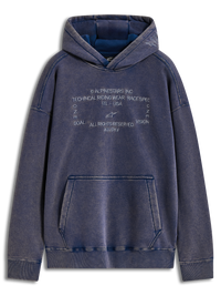 Infinite Washed Oversized Huvtröja