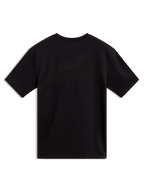 Alpinestars Elliptogrit CSF t-shirt, kortärmad svart t-shirt, vy bakifrån med ren finish, sportig streetwear