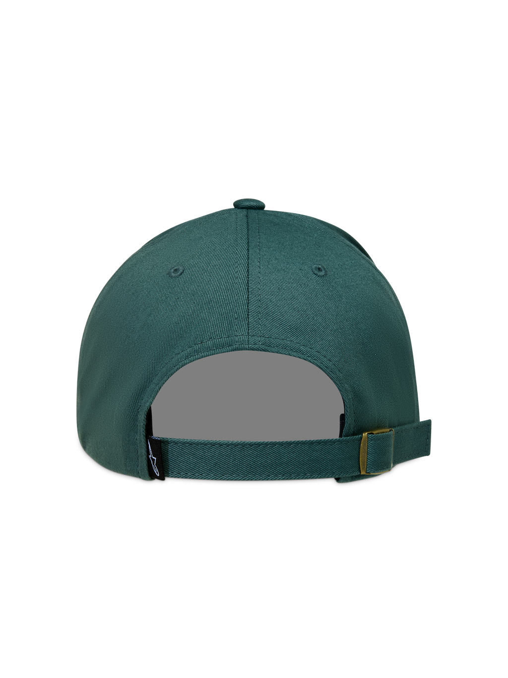 Alpinestars Explorer Strapback keps, grön sportkeps i twill med justerbar rem och liten logotypflik baktill.