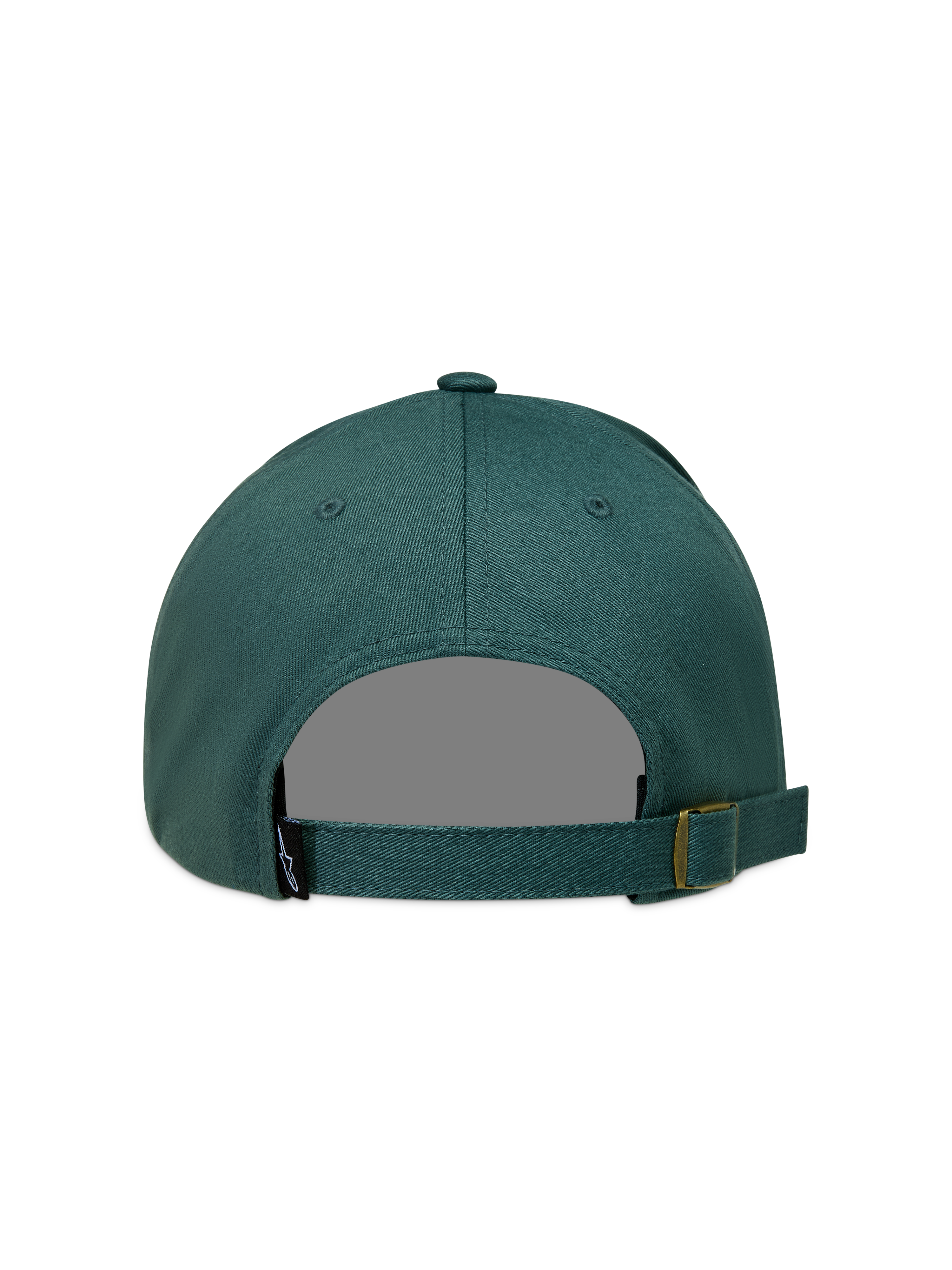 Alpinestars Explorer Strapback keps, grön sportkeps i twill med justerbar rem och liten logotypflik baktill.