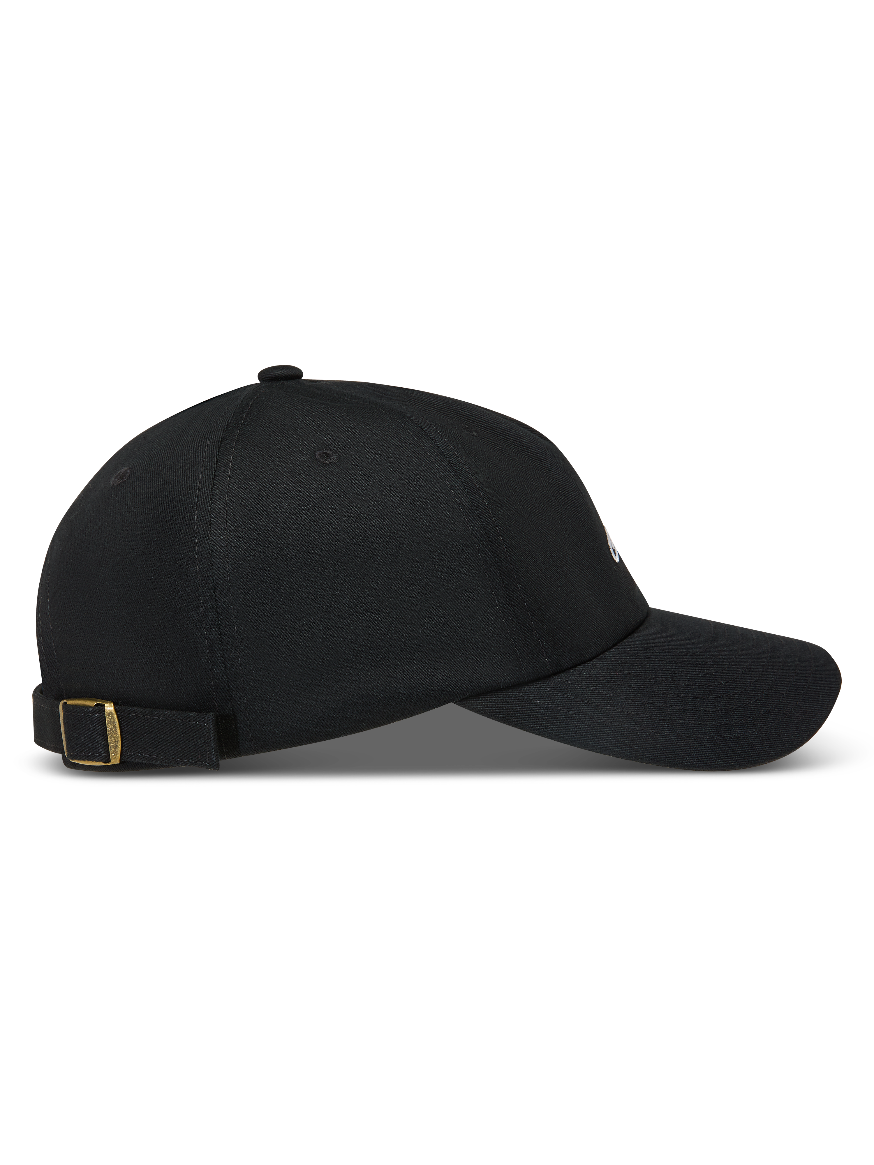 Alpinestars Dylan Dad Hatt, svart keps i twill med böjd skärm och justerbart mässingsspänne.