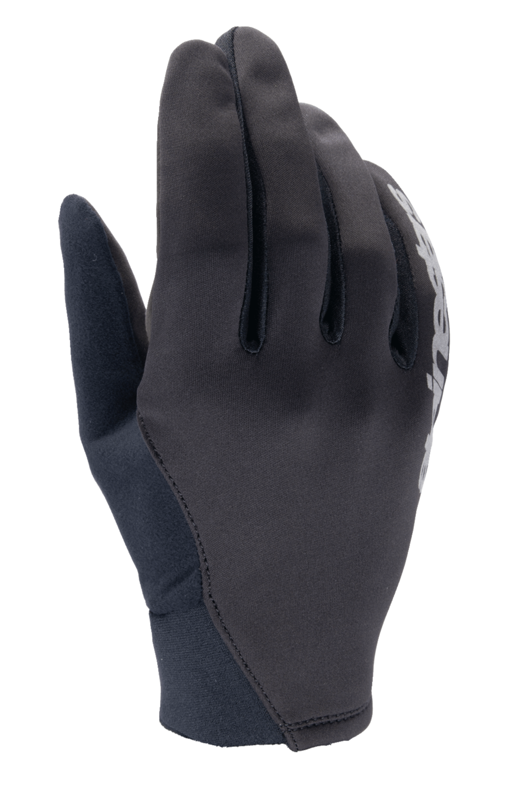 Alpinestars Stella A-Dura Thermal handskar, MTB-cykelhandskar för damer, svarta, vindblockerande och isolerad design med lågprofilpassform och neoprenmudd för cykling i kallt väder