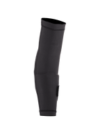 Alpinestars Youth Paragon Lite Elbow Protectors, Cycling Elbow Protector, Black, breathable mesh sleeve with perforated texture, lightweight and flexible construction for youth off-road protection.