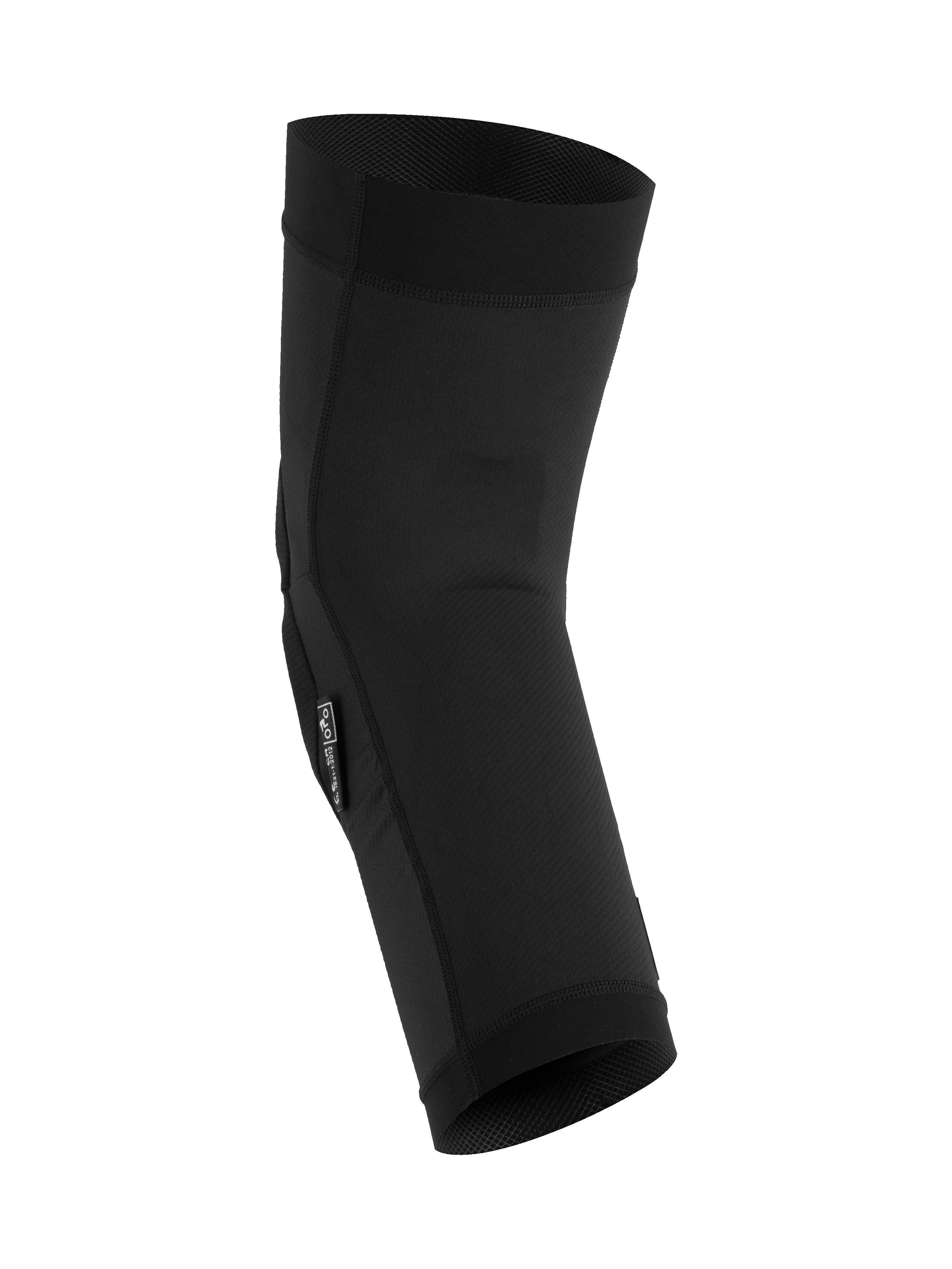 Alpinestars A-Motion Plasma knäskydd, svart, MTB-knäskydd, ventilerande mesh-textil med ergonomisk förformad design, smidig slip-on-ärm med låg profil för mountainbike.