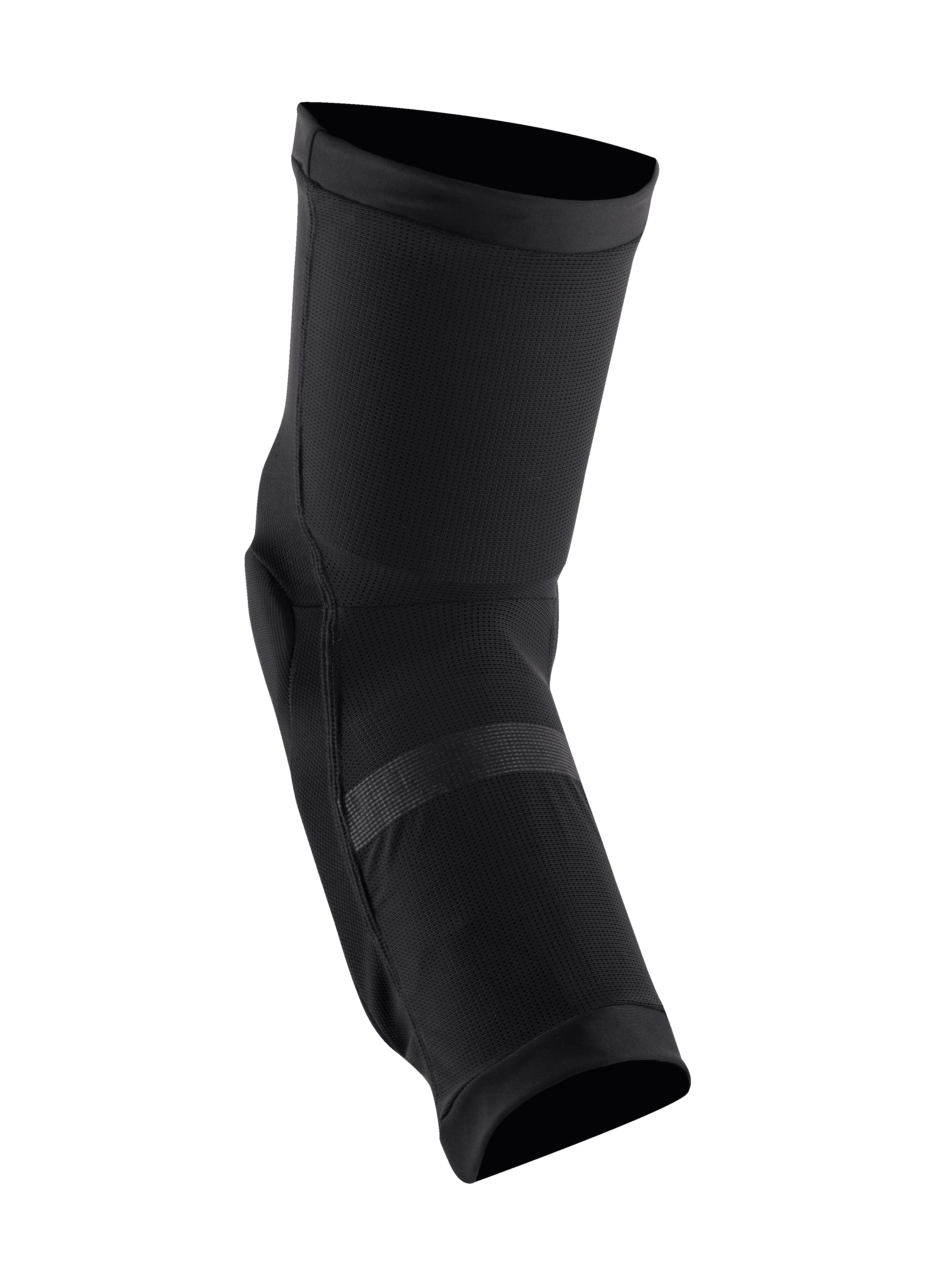 Alpinestars Paragon Plus knäskydd, svarta, slip-on knäskydd för mountainbike med ventilerande stretchmesh, ergonomisk förformad design för smidigt skydd vid terrängkörning
