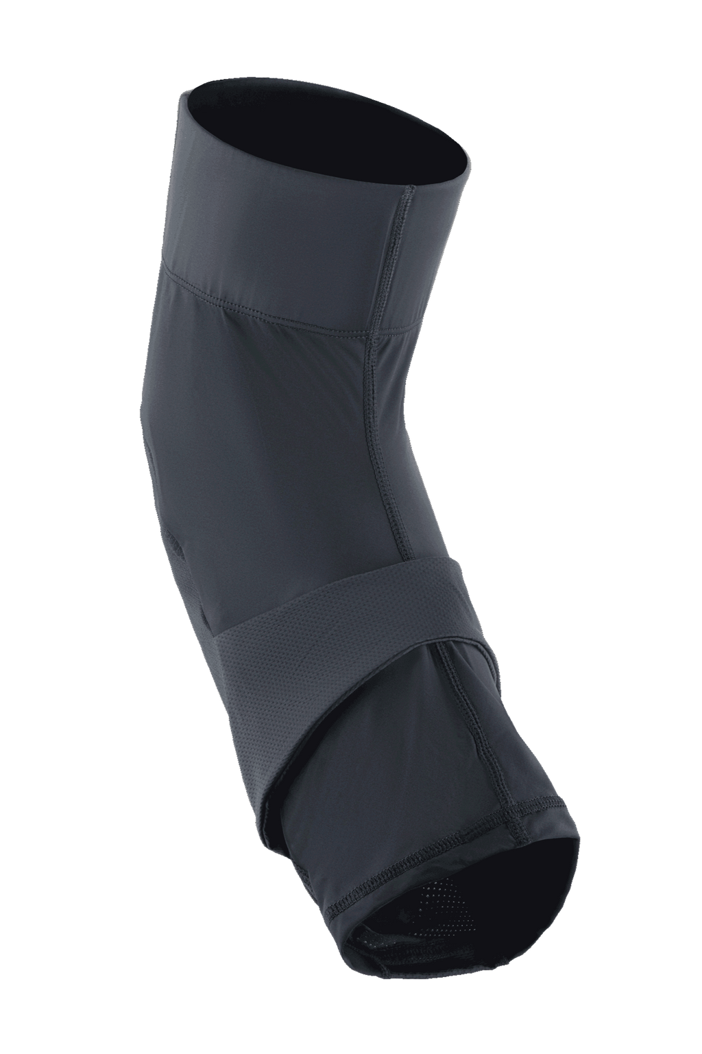 Alpinestars A-Motion Plasma Pro knäskydd, MTB-knäskydd, svart, dra-på-design med förböjd ergonomisk utformning, har ett centralt kompressionsband och andningsbara stretch-meshpaneler.