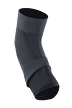 Alpinestars A-Motion Plasma Pro knäskydd, MTB-knäskydd, svart, dra-på-design med förböjd ergonomisk utformning, har ett centralt kompressionsband och andningsbara stretch-meshpaneler.