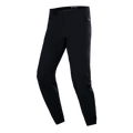 Alpinestars A-Dura Waterproof Pants, MTB-cykelbyxor, svarta, teknisk design med smal passform, sidofickor med dragkedja och spärrspänne i midjan, slätt vattentätt tyg, minimalistisk prestandautrustning för mountainbike