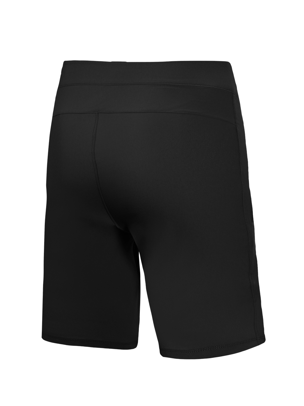 Black A-Dura Ride Liner Shorts, back view of technical mountain bike base layer with flexible stretch fabric.