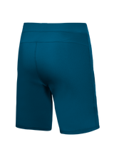 Alpinestars A-Dura Ride Liner Shorts in blue-green, rear view of durable technical MTB shorts with stretch fabric.
