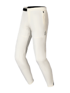 Alpinestars A-Aria Elite-byxor, MTB-byxor, Ecru, med ett svart magnetiskt spänne, sidoficka med blixtlås och laserskurna ventilationshål, prestationsfokuserad design för terrängcykling