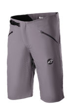 Alpinestars Drop Algorithm Shorts, MTB-cykelshorts, Sparrow Gray, laserperforerad ventilation på låren, två svarta fickor med dragkedja, justerbart spärrspänne i midjan, Alpinestars stjärnlogotyp-patch, lätt tekniskt stretchmaterial