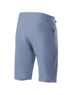 Alpinestars A-Dura Shorts, Infinity Blue, MTB-cykelshorts, baksida med dragkedjeförsedd ficka och tekniskt stretchtyg, slitstarka terrängkläder