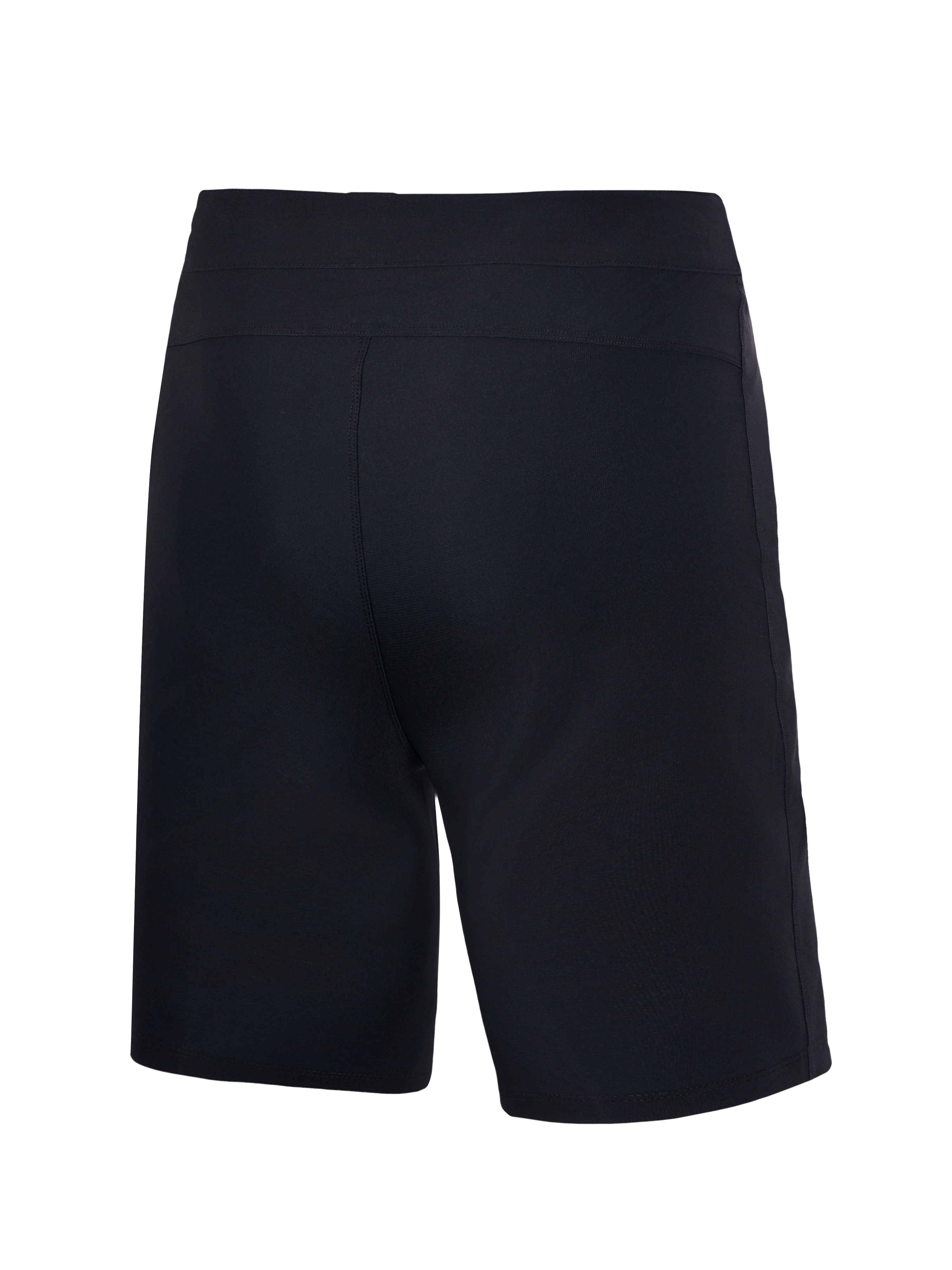 Svarta Ungdom A-Dura Ride Shorts sedda bakifrån, slitstarka MTB-shorts med 4-vägs stretch och normal passform.