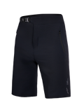 Alpinestars Ungdom A-Dura Ride Shorts, svarta MTB-shorts med spärrspänne i midjan och praktiska fickor med dragkedja.