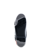 Alpinestars Tech-10 Enduro stövlar, grå och svart dubbelkomponentsula med utbytbar insats för grepp vid terrängkörning