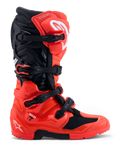 Alpinestars Tech 7 Enduro stövlar, röda och svarta motorcykelstövlar för herr, terrängkörning, TPU-skydd och enduro-sula.