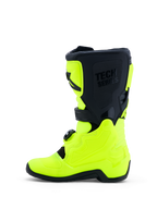 Alpinestars Ungdom Tech 7S stövlar, motocross-stövlar i gul fluo och svart med TPU-skydd och pivotsystem, CE-certifierade.