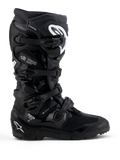 Alpinestars Tech 7 Enduro Gore-Tex stövlar, vattentäta motorcykelstövlar i svart och vitt med TPU-skydd för terrängkörning.