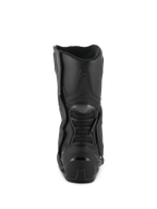 Alpinestars Stella SMX-6 V3 Drystar® Boots, Black, rear view showing the TPU heel counter and back calf protection, high-performance waterproof motorcycle boots for women