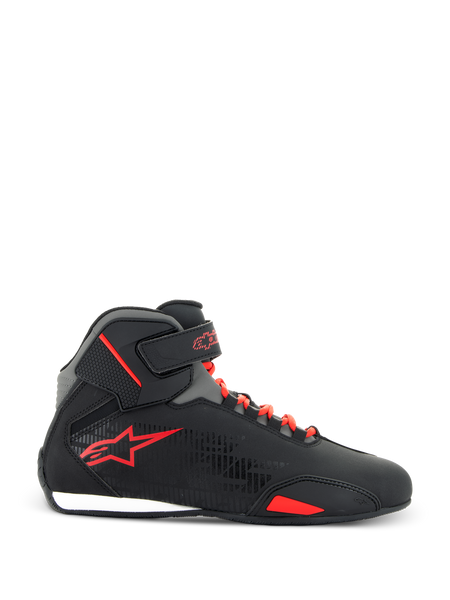 Sektor - Black Motorcycle Shoes | Alpinestars®