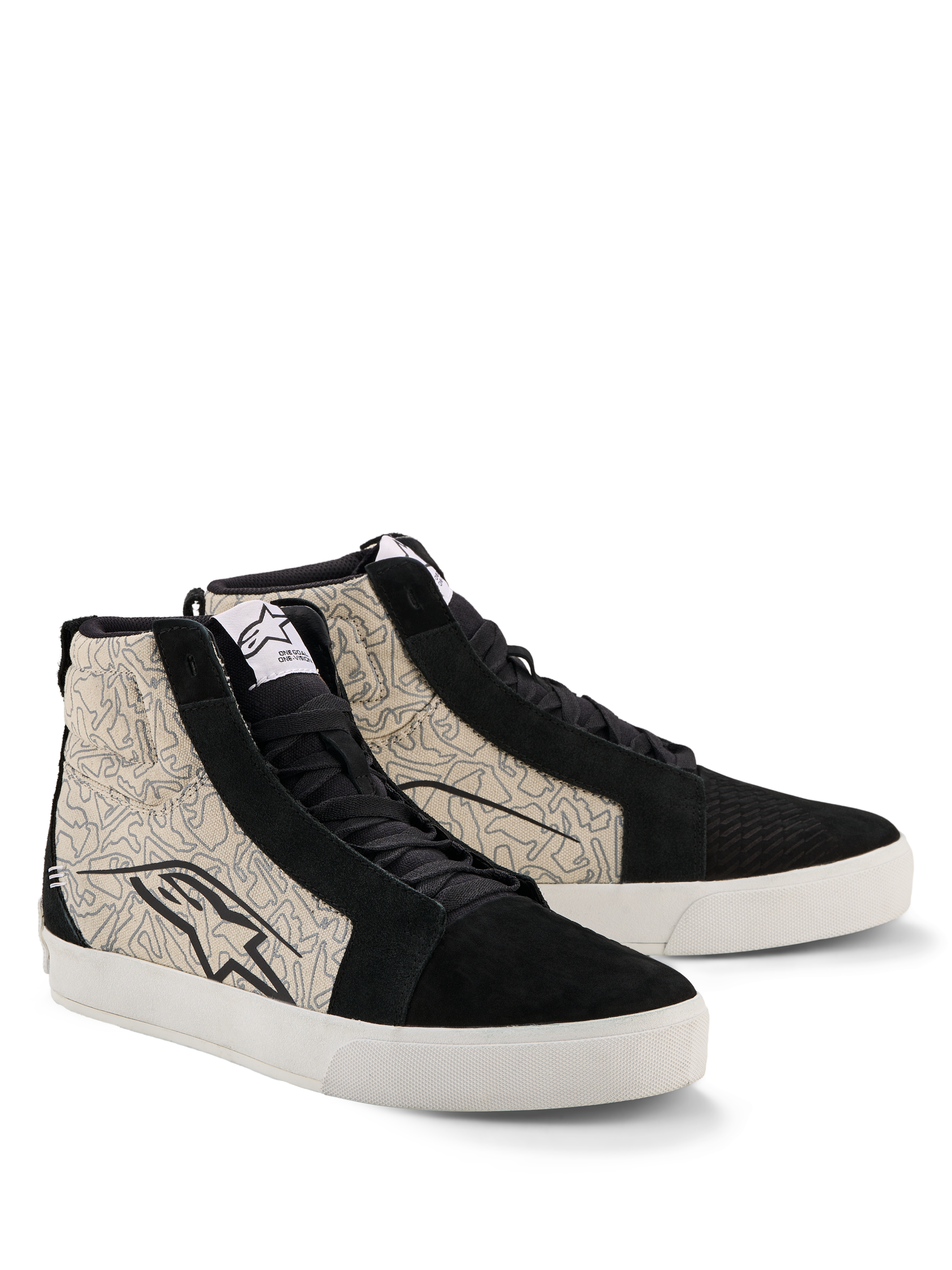 Ride-63 Canvas Motorcykelstövlar