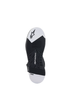 Alpinestars Speedflight Street motorcykelstövlar, sula i dubbeldensitetsgummi med TPF-teknik, svart och vit