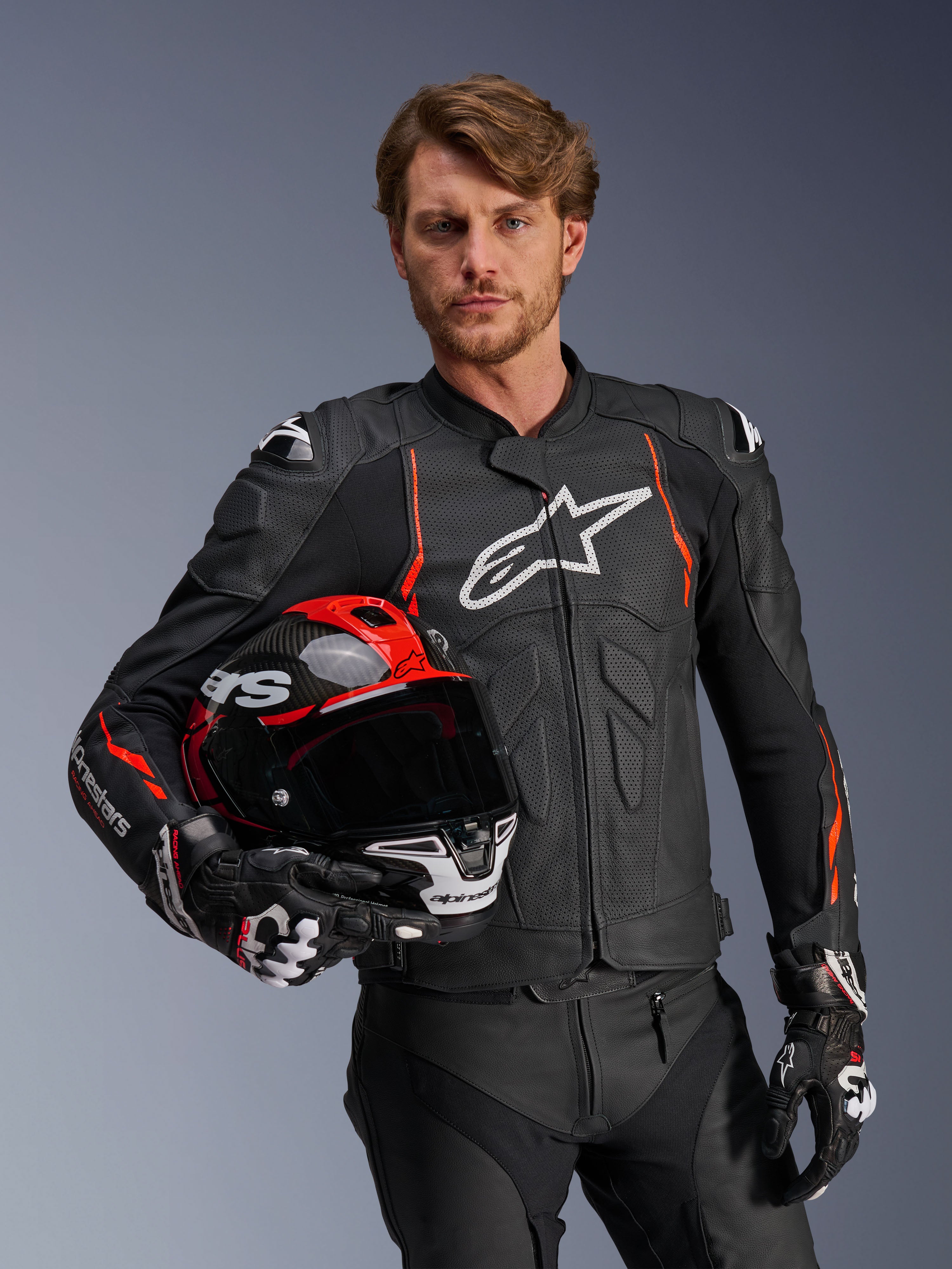 Dusk Airflow - Black Motorcycle Jacket | Alpinestars®
