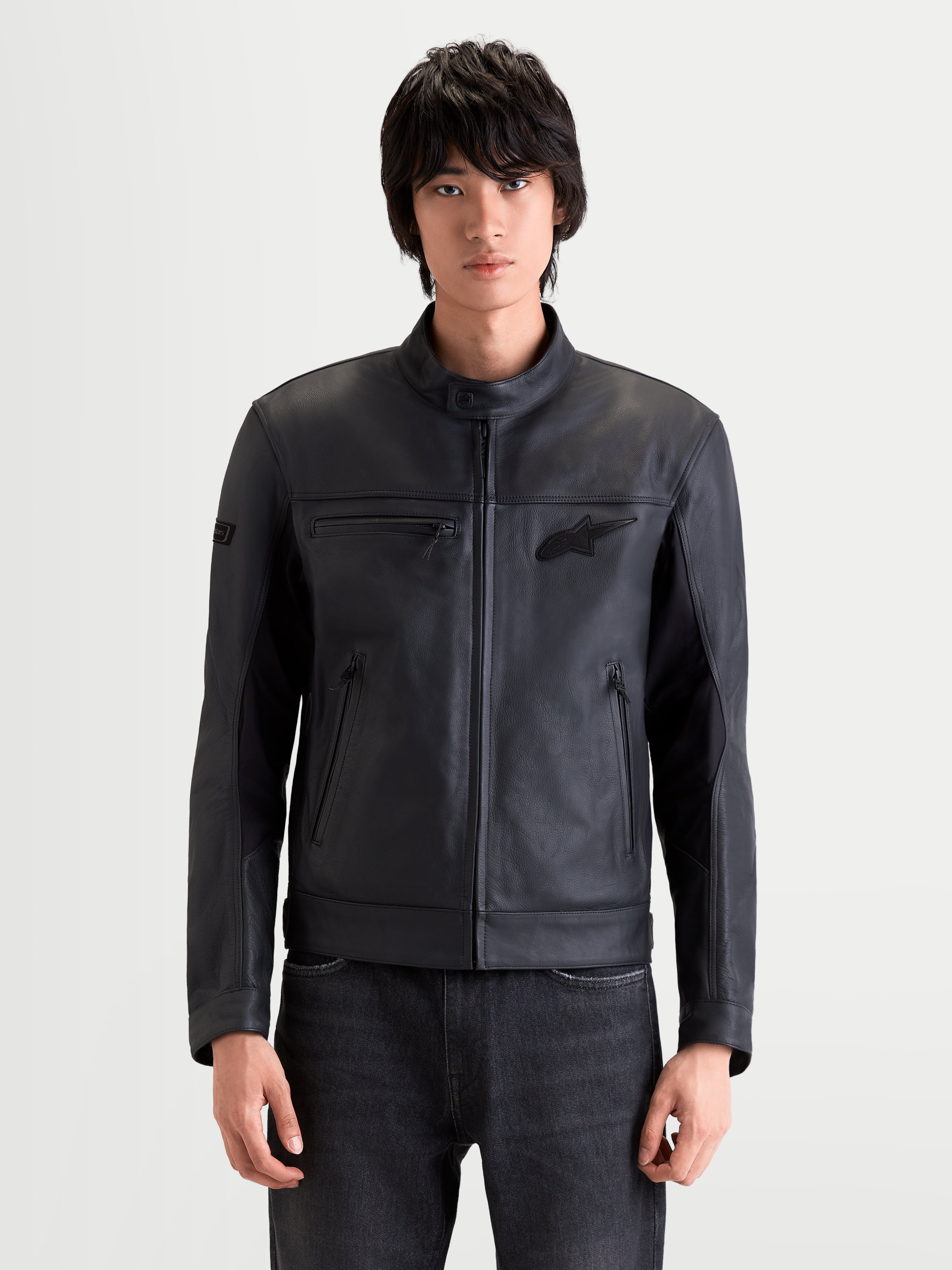 Alpinestars BLACK LABEL レザージャケット　M ライナー付 Maver-X - Black Motorcycle Leather Jacket | Alpinestars®