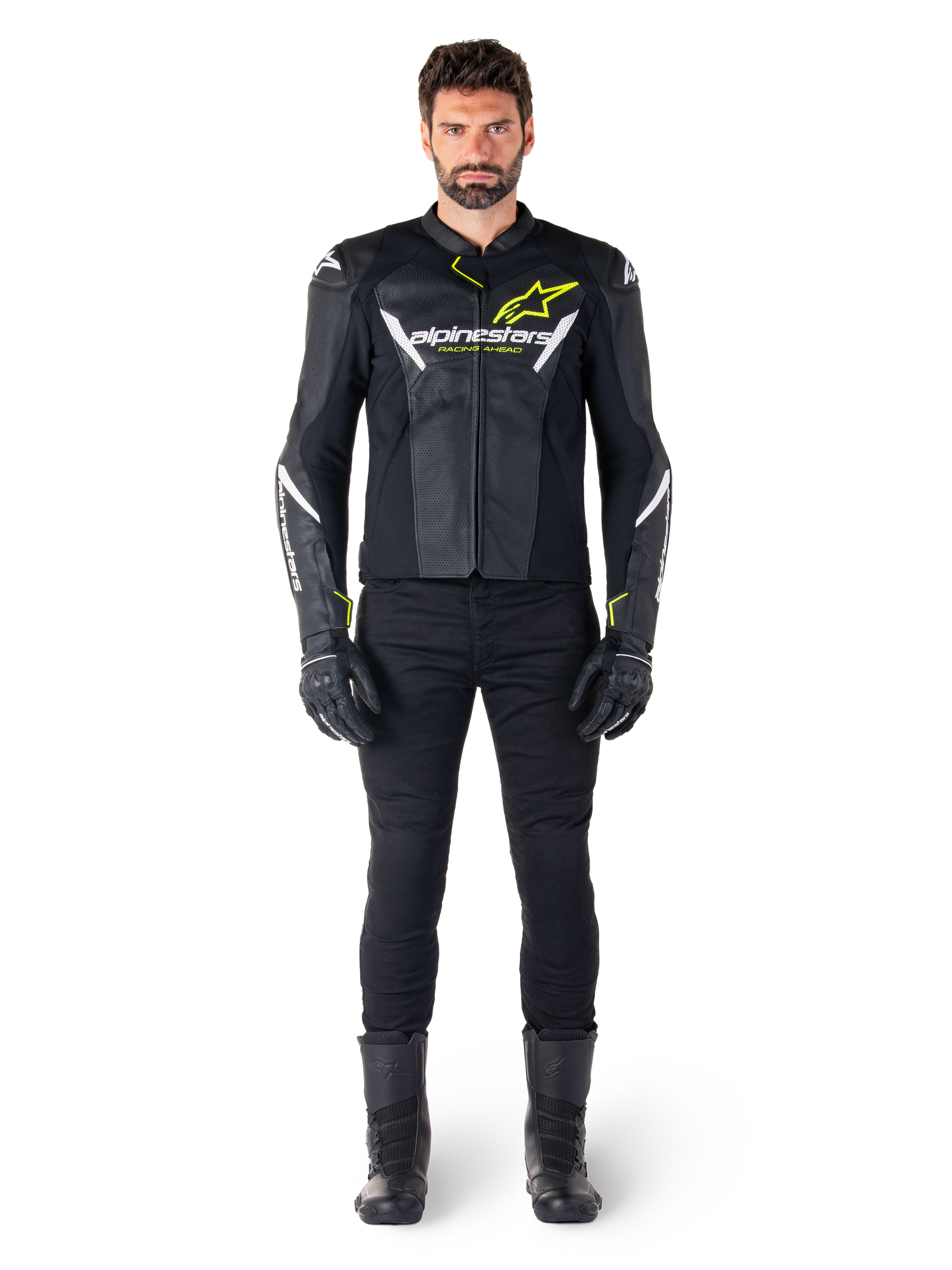 Faster V3 Airflow Leather Jacket